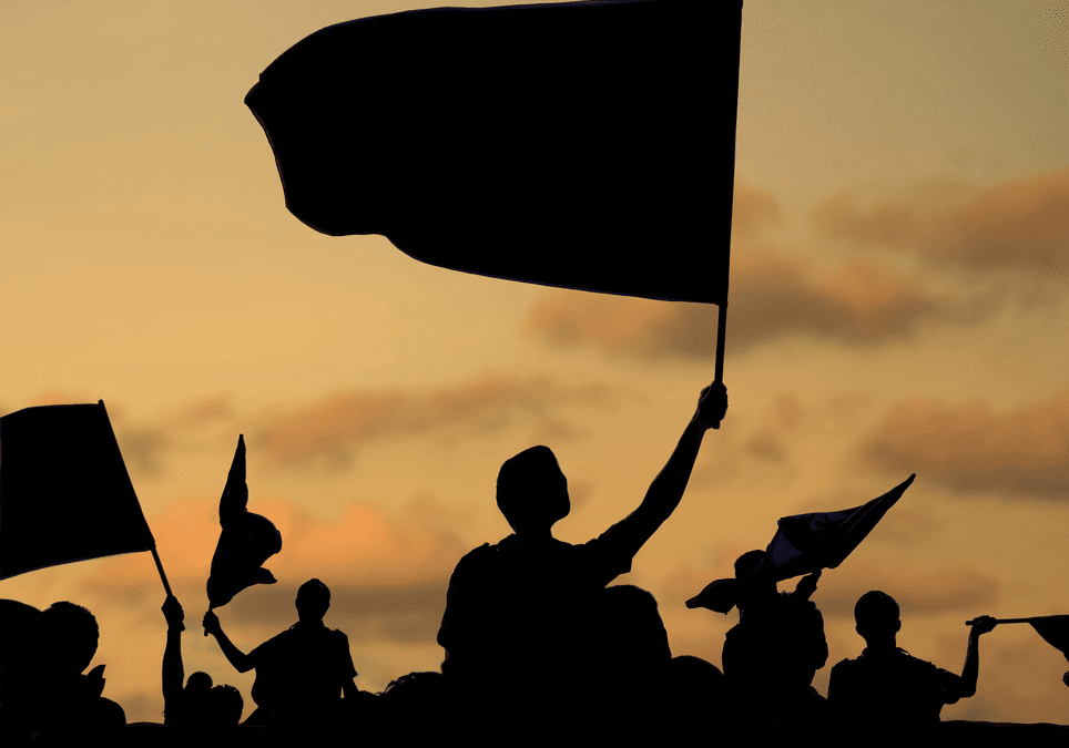 THE PANSIES THAT PROTEST A JUST ELECTION
